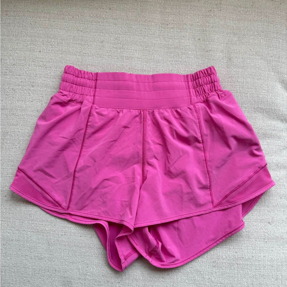 Lululemon HR Hotty Hot Shorts 2.5” Sonic Pink